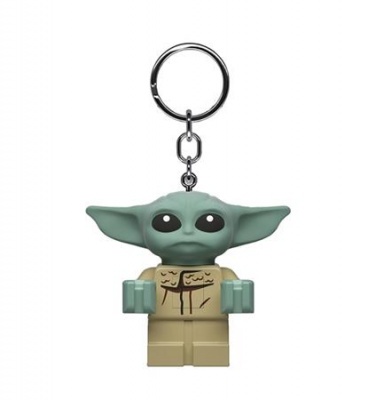 Kulcstartó, LED világítással, LEGO "Star Wars The Mandolarian - Grogu"