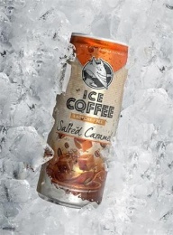 Jegeskávé, 250 ml, HELL "Ice Coffee Salted Caramel"