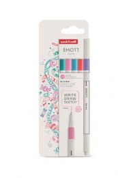 Tűfilc készlet, 0,4 mm, UNI "Emott Candy Pop", 5 különböző szín