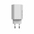 Hálózati töltő, 1xUSB-A, 2xUSB-C, 65W, CANYON "Hexagon 65", fehér