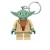 Kulcstartó, LED világítással, LEGO "Star Wars Yoda"